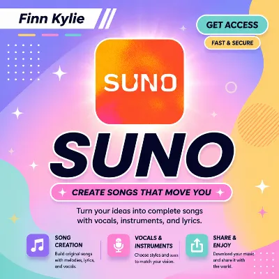 SUNO AI Premier Plan (1 месяц) (GLOBAL) АВТОДОСТАВКА - irongamers.ru
