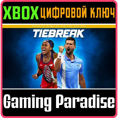 TIEBREAK: OFFICIAL GAME OF THE ATP AND WTA XBOX КЛЮЧ/КО - irongamers.ru