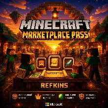 MINECRAFT MARKETPLACE ПОДПИСКА/ПРОДЛЕНИЕ + REALMS PLUS