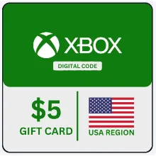 Xbox Gift Card 5$ USD (USA)[No fees][Моментально]