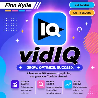 Персональный аккаунт по тарифному плану VidIQ Max – доступ на 30+ дней. - irongamers.ru