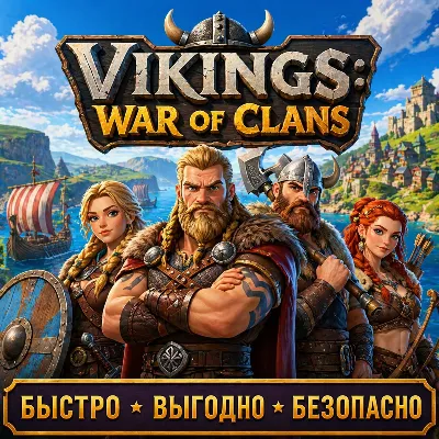 Vikings: War of Clans Донат БЫСТРАЯ ДОСТАВКА