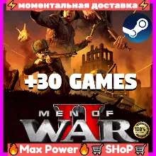 Men of War II (+30 игр) общий онлайн аккаунт Steam