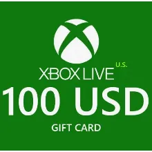 Xbox Gift Card 100 USD (USA)[No fees][Моментально]