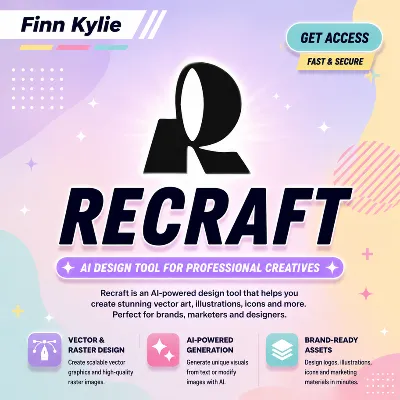 Подписка Recraft Ai Basic/Pro на 1 месяц на вашем аккаунте - irongamers.ru