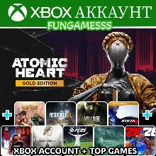 Atomic Heart Gold Blood On Crystal + SILENT HILL 2 + ТОП ИГРЫ⭐XBOX АККАУНТ