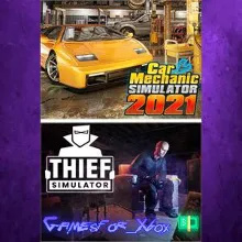 Car Mechanic Simulator 2021 & Thief Simulator XBOX