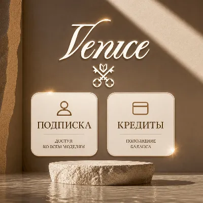 VENICE AI ПОДПИСКА & КРЕДИТЫ - 1 МЕСЯЦ - irongamers.ru