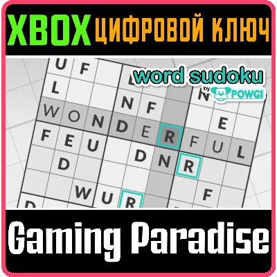 WORD SUDOKU BY POWGI XBOX КЛЮЧ/КОД - irongamers.ru
