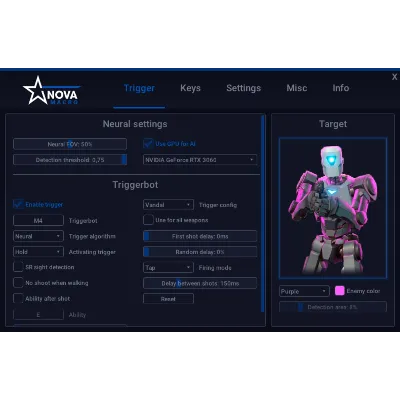 [NovaMacro] Valorant Триггер ГЛОБАЛ - irongamers.ru