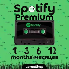 1-12 мес. Spotify Premium | Музыка без границ!
