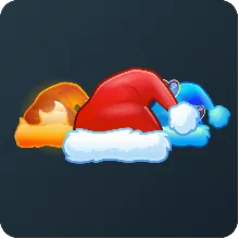 Случайный коллекционный подарок Santa Hat