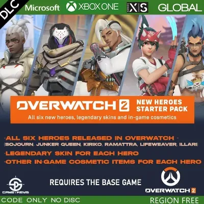 overwatch2✅Новый стартовый набор героев🔑(Xbox KEY)✅ - irongamers.ru