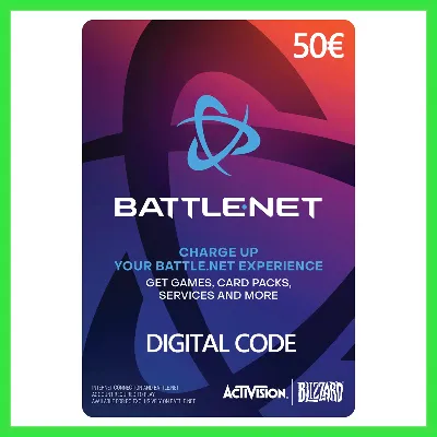 Battle.net (Blizzard) Gift Card - 50 EUR