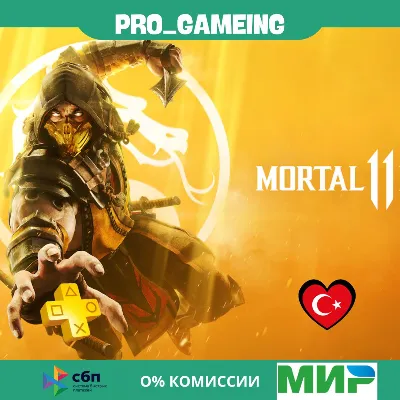 Mortal Kombat 11 MK 11/ MK 11 |PS4 PS5 | Турция PS - irongamers.ru