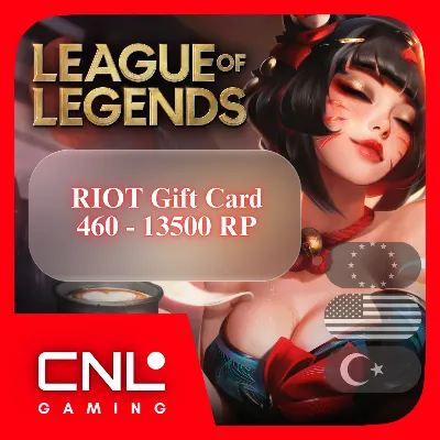 Подарочная карта LOL — EUN/EUW/US/TRY 460–13500 RP - irongamers.ru