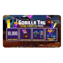 Fire Fanatic Pack Gorilla Tag для Oculus quest 2 3 s