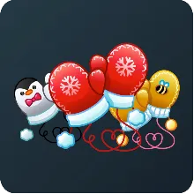 Случайный коллекционный подарок Snow Mittens
