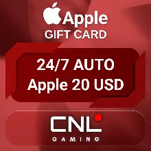 24/7 AUTO | Apple 20 USD (Gift Card)