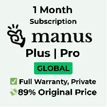 Manus AI | Basic | Plus | Pro Подписка на 1 месяц