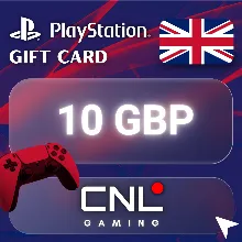 24/7 АВТО | PlayStation 10 GBP (подарочная карта)