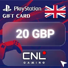 24/7 АВТО | PlayStation 20 GBP (подарочная карта)