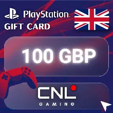 24/7 АВТО | PlayStation 100 GBP (подарочная карта)