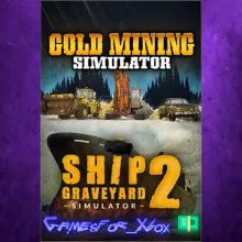 Mine & Ship Bundle Gold Mining & Ship Graveyard Simulator 2 XBOX
