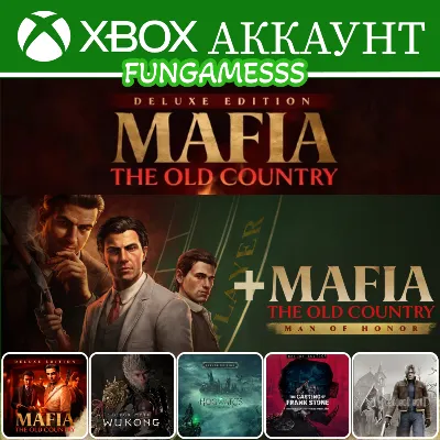 Mafia: The Old Country — Man of Honor + Wukong + Игры XBOX Аккаунт - irongamers.ru
