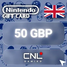 24/7 АВТО | Nintendo eShop 50 GBP (Подарочная карта)