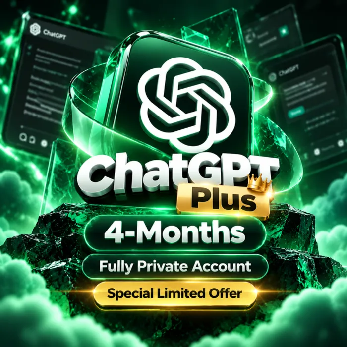 ChatGPT PLUS 4 МЕСЯЦА! · ГОТОВЫЙ АККАУНТ · ЛИЧНЫЙ · НЕ ОБЩИЙ · ГАРАНТИЯ + ПОДДЕРЖКА