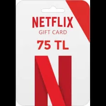 Netflix Gift Card 75 TL Ключ Нетфликс Турция