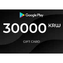 Google Play Gift Card 30.000 KRW Key Южная Корея