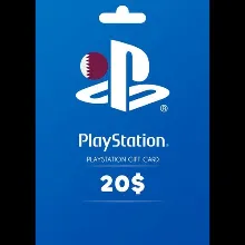 PlayStation Network Card 20 USD QAT PSN Key Катар