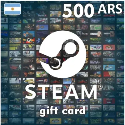 Steam Wallet Gift Card 500 ARS Ключ Аргентина - irongamers.ru