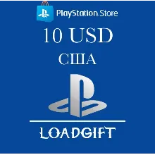 КАРТА ПОПОЛНЕНИЯ КОШЕЛЬКА PSN НА 10 ДОЛЛАРОВ США