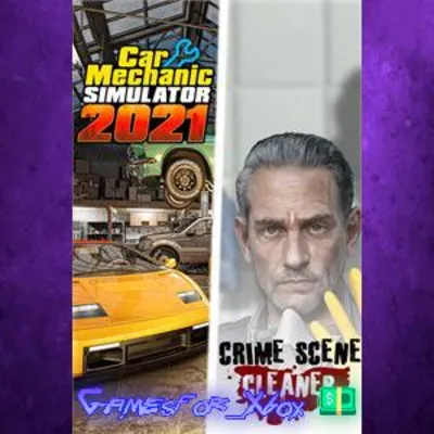 Crime Scene Cleaner & Car Mechanic Simulator 2021 XBOX