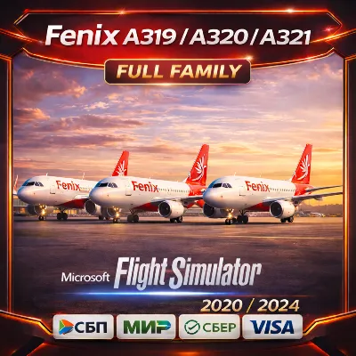 Fenix A319/A320/A321 Full Family Аккаунт MSFS 2020/2024 - irongamers.ru