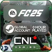 STEAM FC 25 Глобальный аккаунт Регион Free 0 часов игры