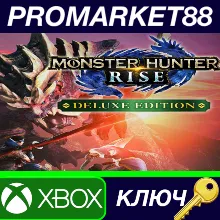 ⭐ MONSTER HUNTER RISE Deluxe Edition US XBOX One / Xbox