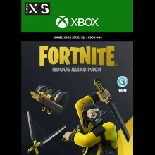 Fortnite Rogue Alias Pack+600 V-Bucks DLC XBOX LIVE