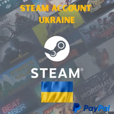 Новый аккаунт Steam Украина - Полный доступ - PayPal - irongamers.ru