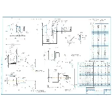 Drawings of technological setups for the shaft-gear par