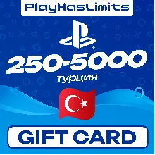 Карты пополнения Турция PlayStation PSN TRY 250-5000
