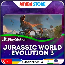 Jurassic World Evolution 3 · PS5 · TR/UA/IN/US