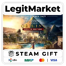 Assassin's Creed Origins Deluxe / Steam АВТО / РУ + МИР