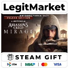 Assassin’s Creed Mirage Deluxe / Steam АВТО / РУ + МИР