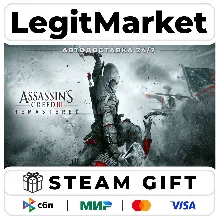 Assassin&acute;s Creed 3 Remastered / Steam АВТО / РУ + МИР