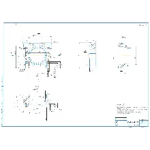 Чертеж и 3D модель детали стойка задняя в компасе