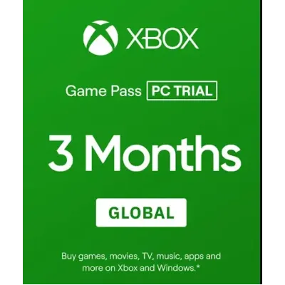 Xbox Game Pass PC 3-месячная пробная версия (глобальная - irongamers.ru